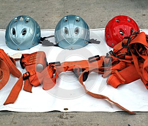 Rappel or Abseil Equipment