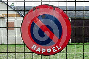 Rappel road sign photo