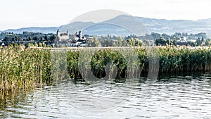 Rapperswil and Lake Zurich