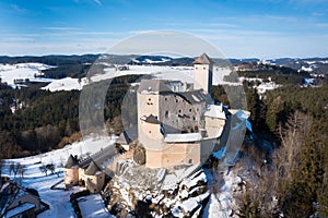Rappottenstein Castle in Waldviertel region, Lower Austria