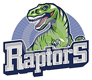 Raptor mascot photo