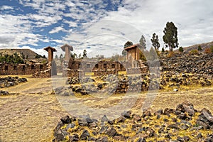 Raqchi ruins, Cuzco, Peru