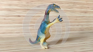 This rare ancient animal is named Velociraptor in the form of a toy statue that looks like a shadow 4