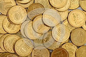 Rare anniversary 10 ruble coins photo