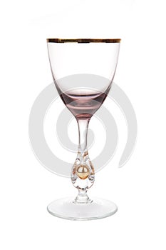 Rare antique wine glass