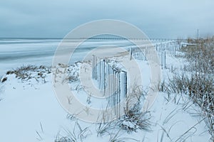 Rare Coastal Snow Storm on the Outer Banks