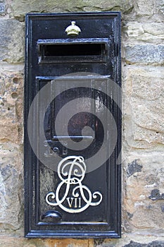 A rare Edward VII postbox