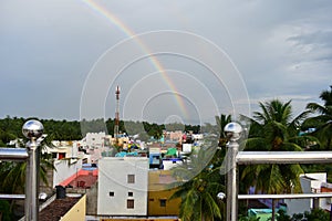 Rare Full Arch Double Rainbow