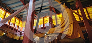 Rare inside pictures of Hemis Monastery at Hemis, Ladakh, India