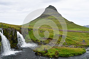 Rare mountain in the northen of Iceland Europe