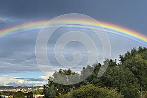 Rare Multiple Rainbow