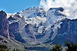 Superstition Mountains Arizona, Tonto National Forest, Apache Junction, Arizona, United States