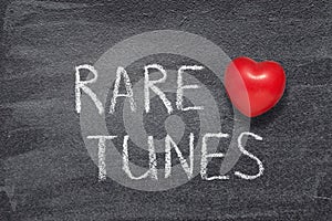 Rare tunes heart