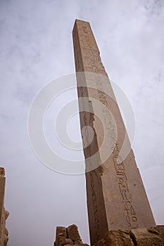 Rarely obelisk in the Temple photo