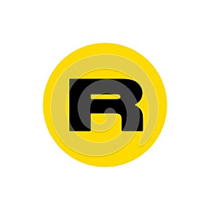 Rarible RARI icon isolated on white background photo