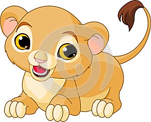 Raring Lion Cub