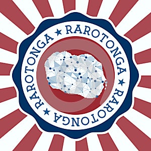 Rarotonga Badge.