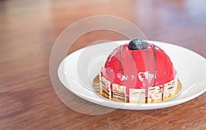 Rasberry Mousse Cake