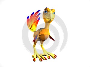 Rascally Bird Cartoon