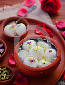 Rasgulla, indian dessert