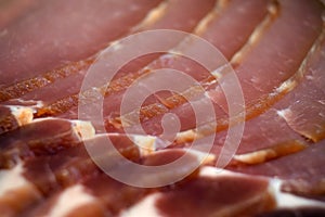 Rashers Bacon Close Up