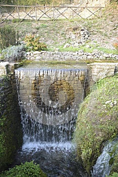 Rasiglia, streams and waterfalls that cross the village photo