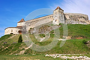 The Rasnov castle