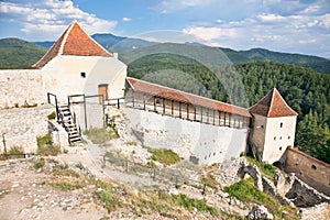 Rasnov citadel, near Brasov, Romania