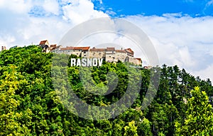 Rasnov Citadel in Transylvania, Romania