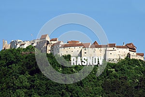 Rasnov Citadel in Transylvania Romania