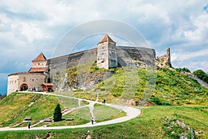 Rasnov Fortress in Rasnov, Romania