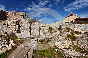 Rasnov fortress in Romania