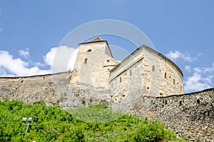 Rasnov Fortress walls and tower