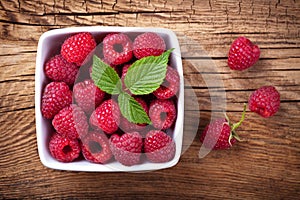 Raspberries photo