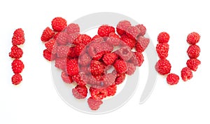 Raspberries love