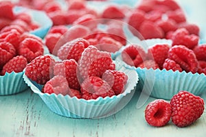 Raspberries photo