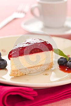 Raspberry cheese cake