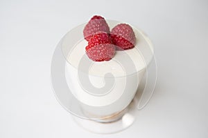 Raspberry Chesse Cake Cup