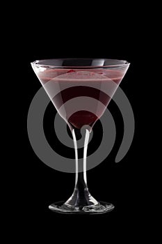 Raspberry Cosmopolitan coctail