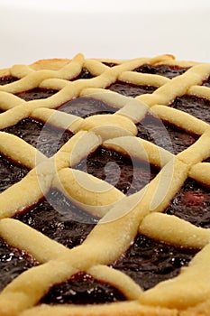 Raspberry Crostata - Italian tart