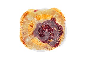 Raspberry Danish pastry