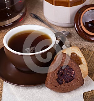 Raspberry Filled Hamantash Cookie