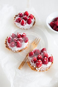 Raspberry frangipane