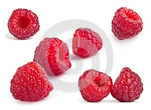Raspberry fruit set