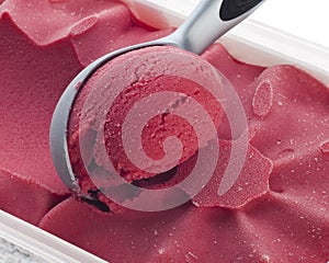 Raspberry icecream