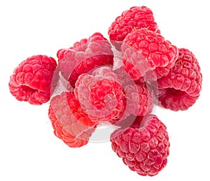 Raspberry. Raspberry isolated. Raspberry on white background
