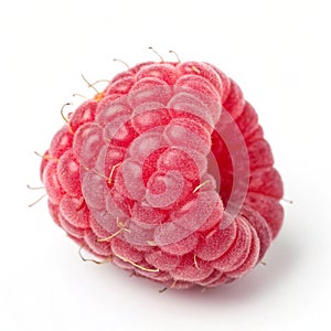 Raspberry isolated on white background