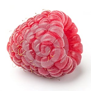 Raspberry isolated on white background