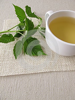 Raspberry leaf tea