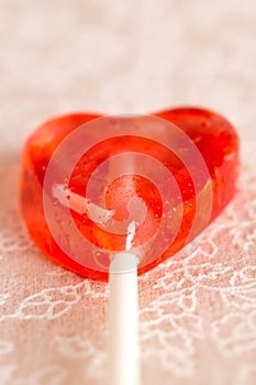 Raspberry and Lemonade Lollypop